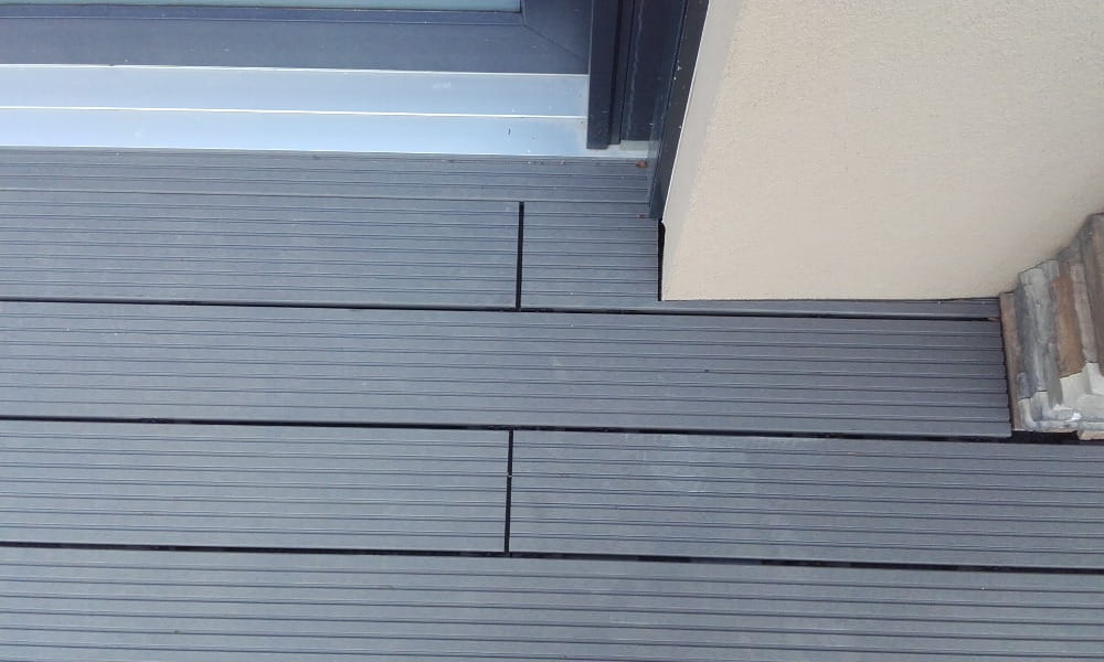 Stavba a montáž terasy z WPC prken dřevoplastových